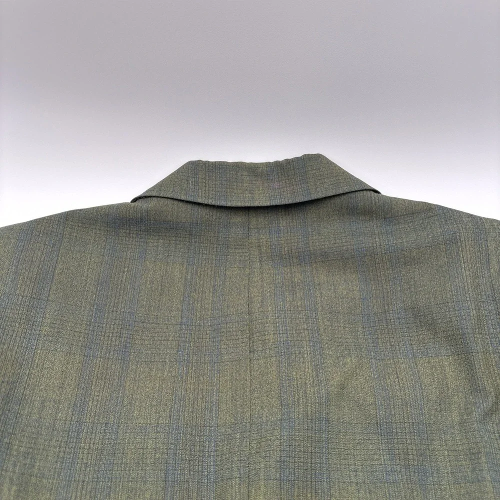 VTG Kingsridge Custom Fabric Campbells Southern California Blazer Mens 42R Green